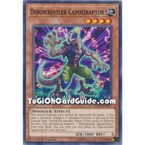 Dinowrestler Capoeiraptor...