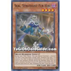 Seal, Strategist Fur Hire...