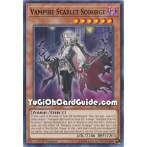 Vampire Scarlet Scourge...